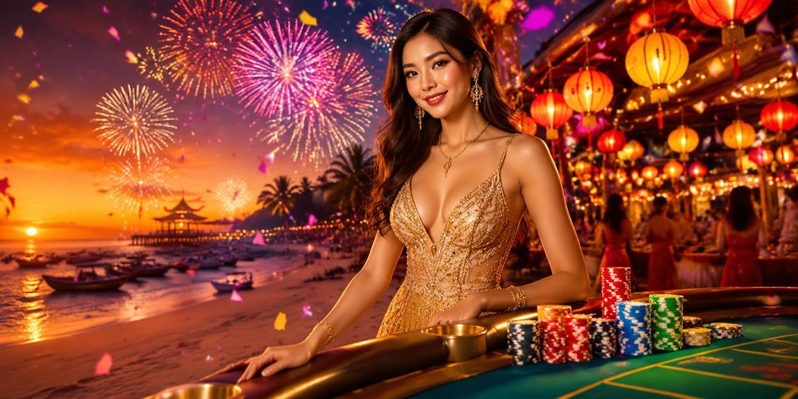 Người chơi đăng ký nhận bonus và tham gia jackpot tại chợ đêm Phú Quốc